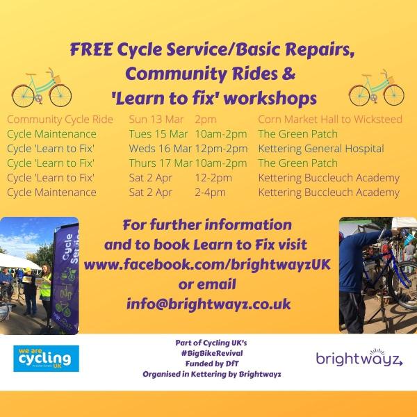 Cycle event March April.